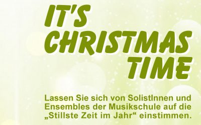 IT´S CHRISTMAS TIME / 13.12. & 18.12.2018 / Studio B, 18:30