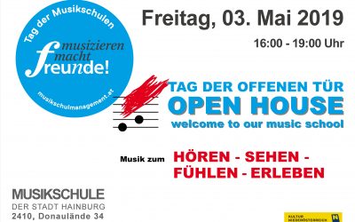 TAG DER MUSIKSCHULEN – 03.05.2019, 16:00 – 19:00