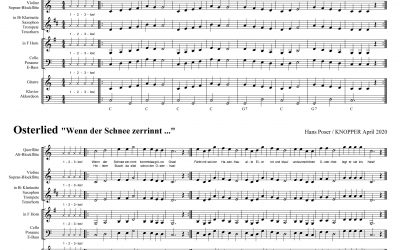 Noten + Musikfiles zum Junior Easter Special