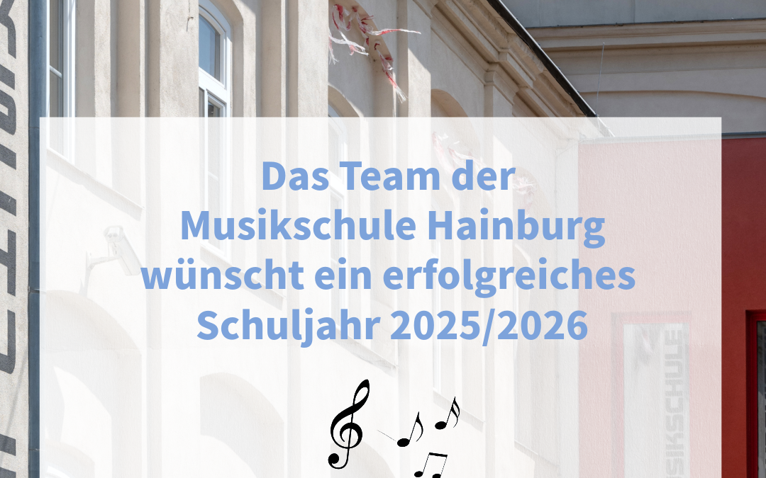 Willkommen im Schuljahr 2025/26!