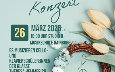 Osterkonzert – 26.03.2026, 18:00 Uhr, Studio B